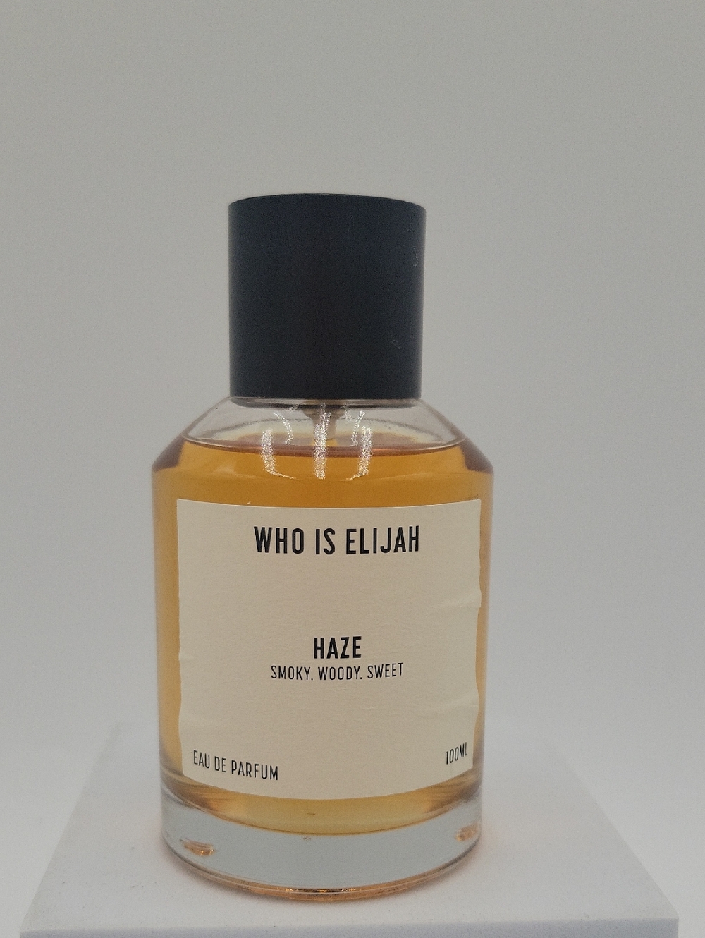 Who Is Elijah Haze Eau de Parfum ~100 mL ~ Smoky Woody Sweet New RARE